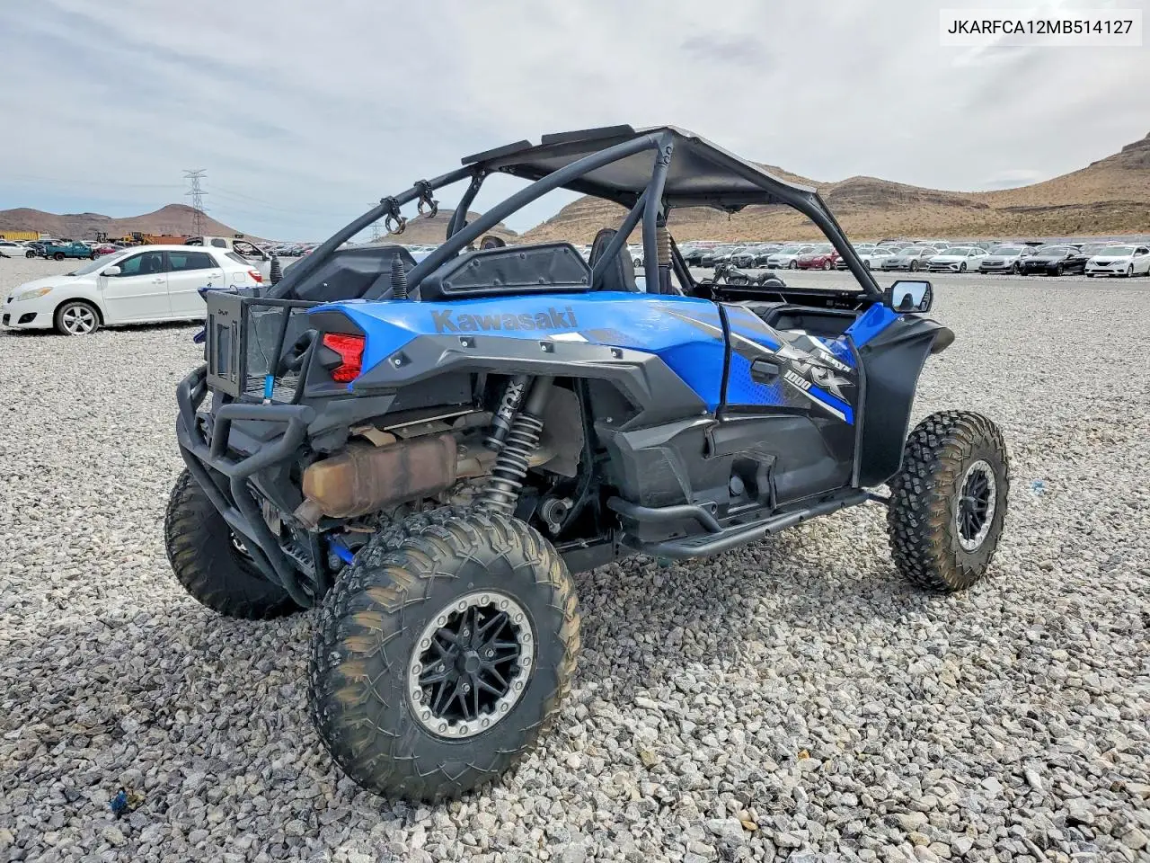 2021 Kawasaki Krf 1000 Utility Vehicle VIN: JKARFCA12MB514127 Lot: 50096826