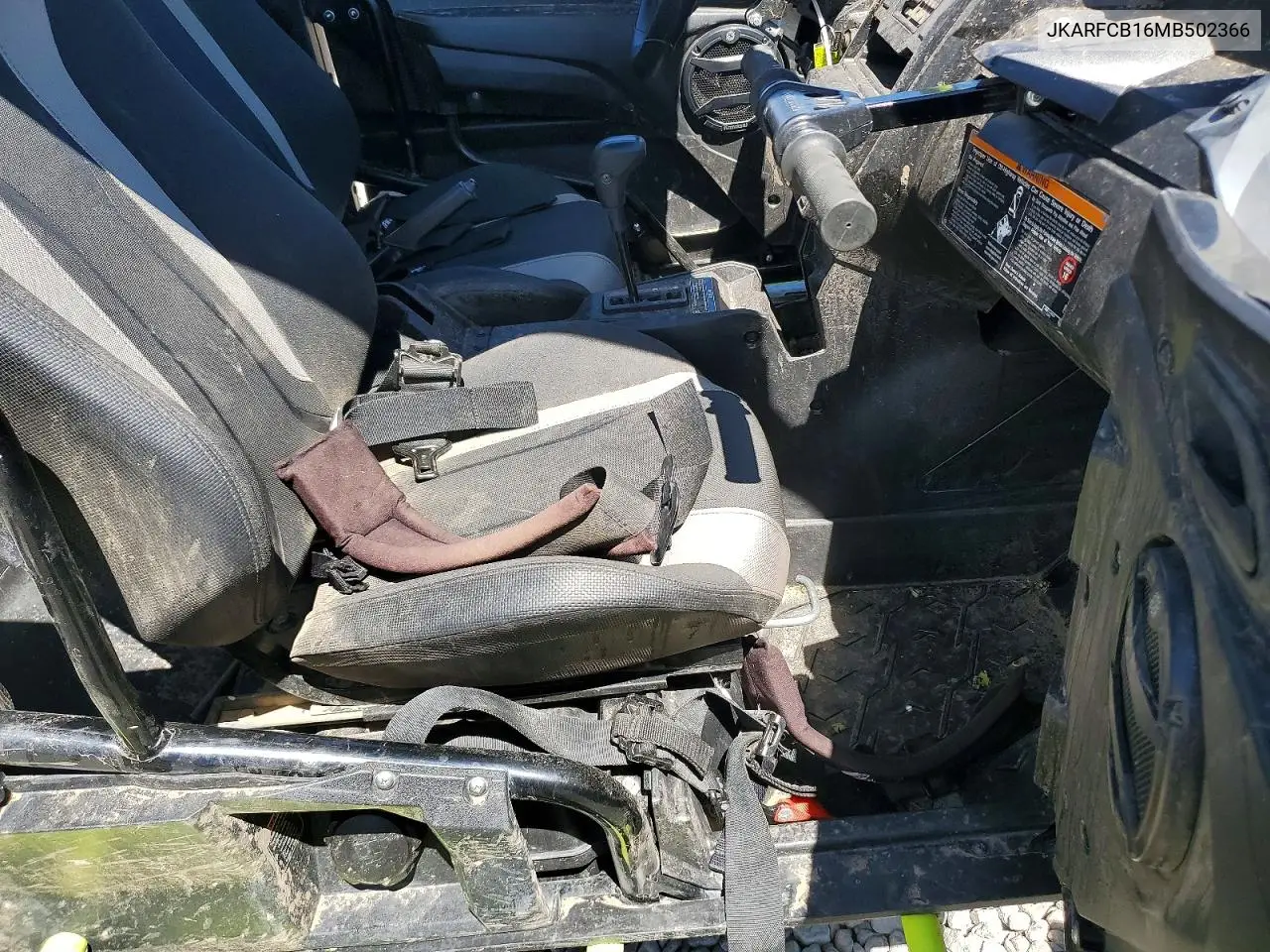 2021 Kawasaki Teryx Utility Vehicle VIN: JKARFCB16MB502366 Lot: 51323346