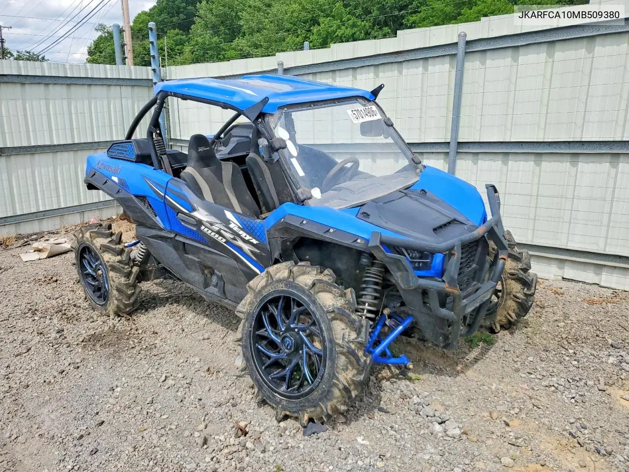 2021 Kawasaki Teryx Utility Vehicle VIN: JKARFCA10MB509380 Lot: 57014906