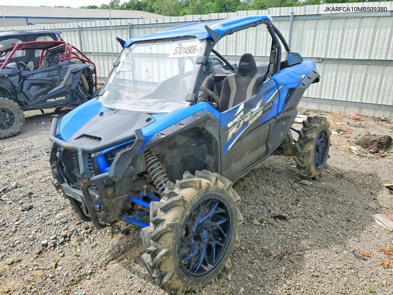 2021 Kawasaki Teryx Utility Vehicle VIN: JKARFCA10MB509380 Lot: 57014906