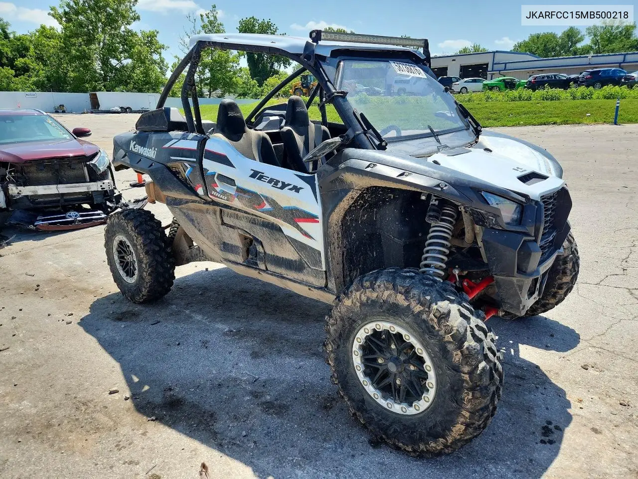 2021 Kawasaki Teryx Utility Vehicle VIN: JKARFCC15MB500218 Lot: 58736876