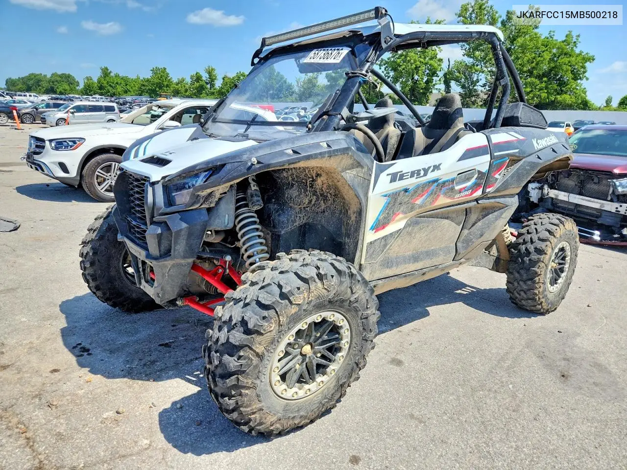 2021 Kawasaki Teryx Utility Vehicle VIN: JKARFCC15MB500218 Lot: 58736876