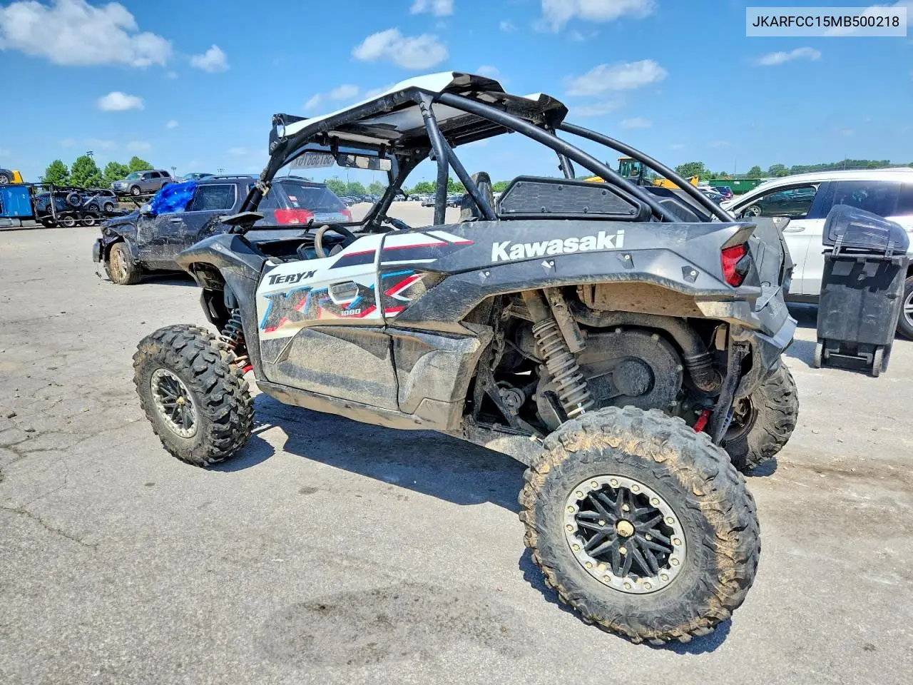 2021 Kawasaki Teryx Utility Vehicle VIN: JKARFCC15MB500218 Lot: 58736876