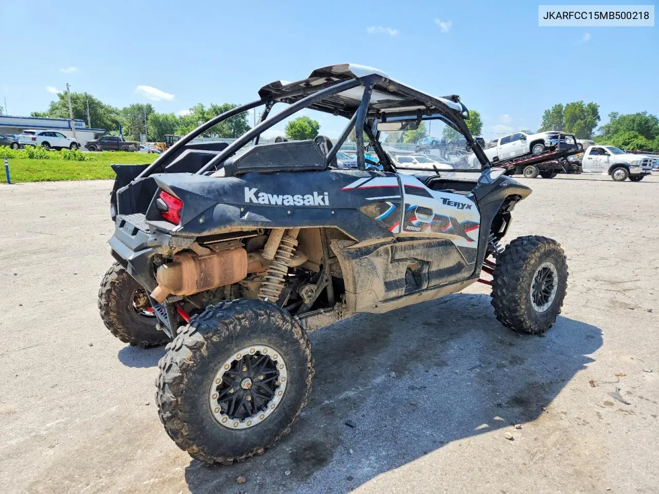 2021 Kawasaki Teryx Utility Vehicle VIN: JKARFCC15MB500218 Lot: 58736876