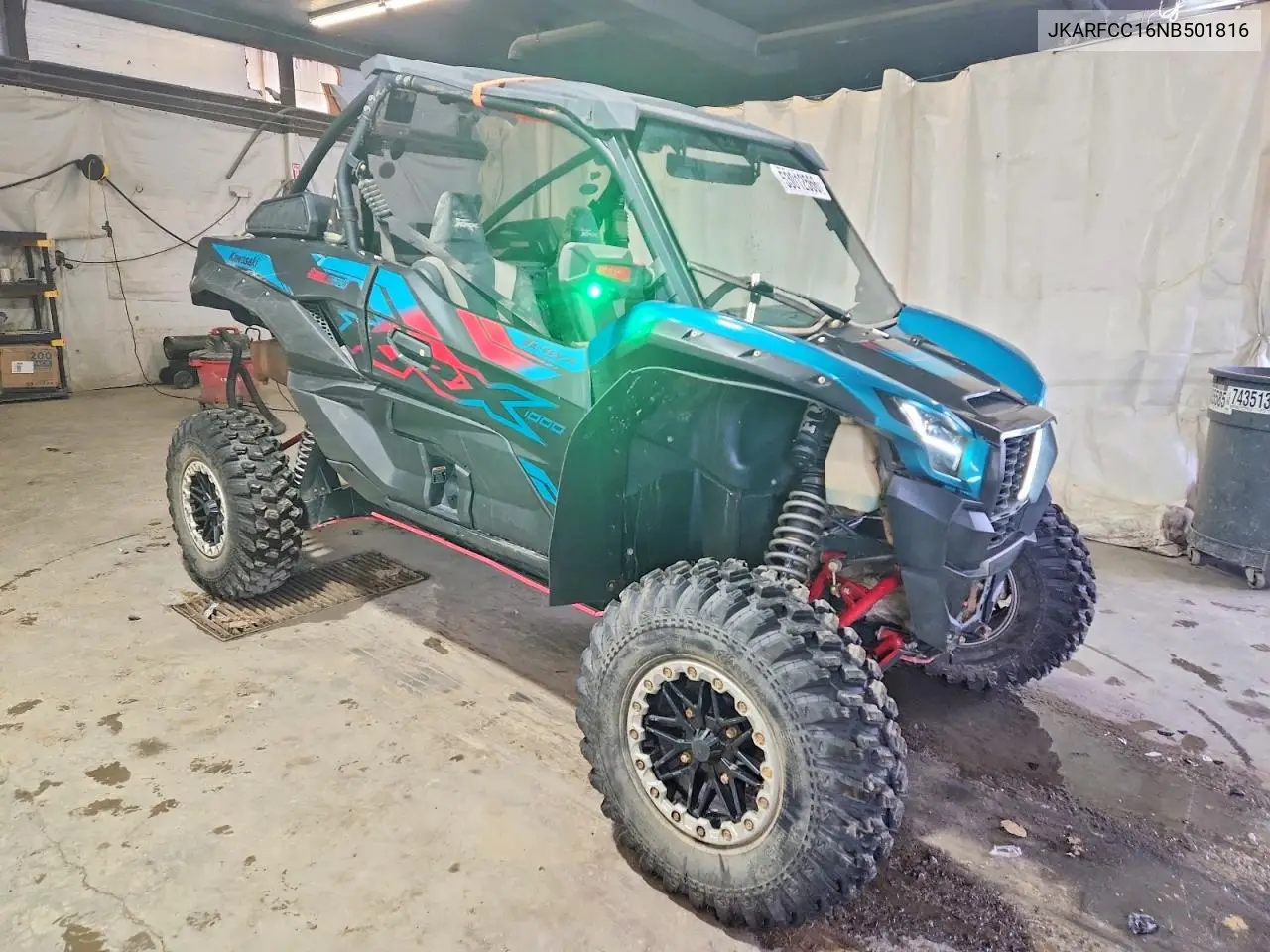 2022 Kawasaki Teryx Utility Vehicle VIN: JKARFCC16NB501816 Lot: 53012566