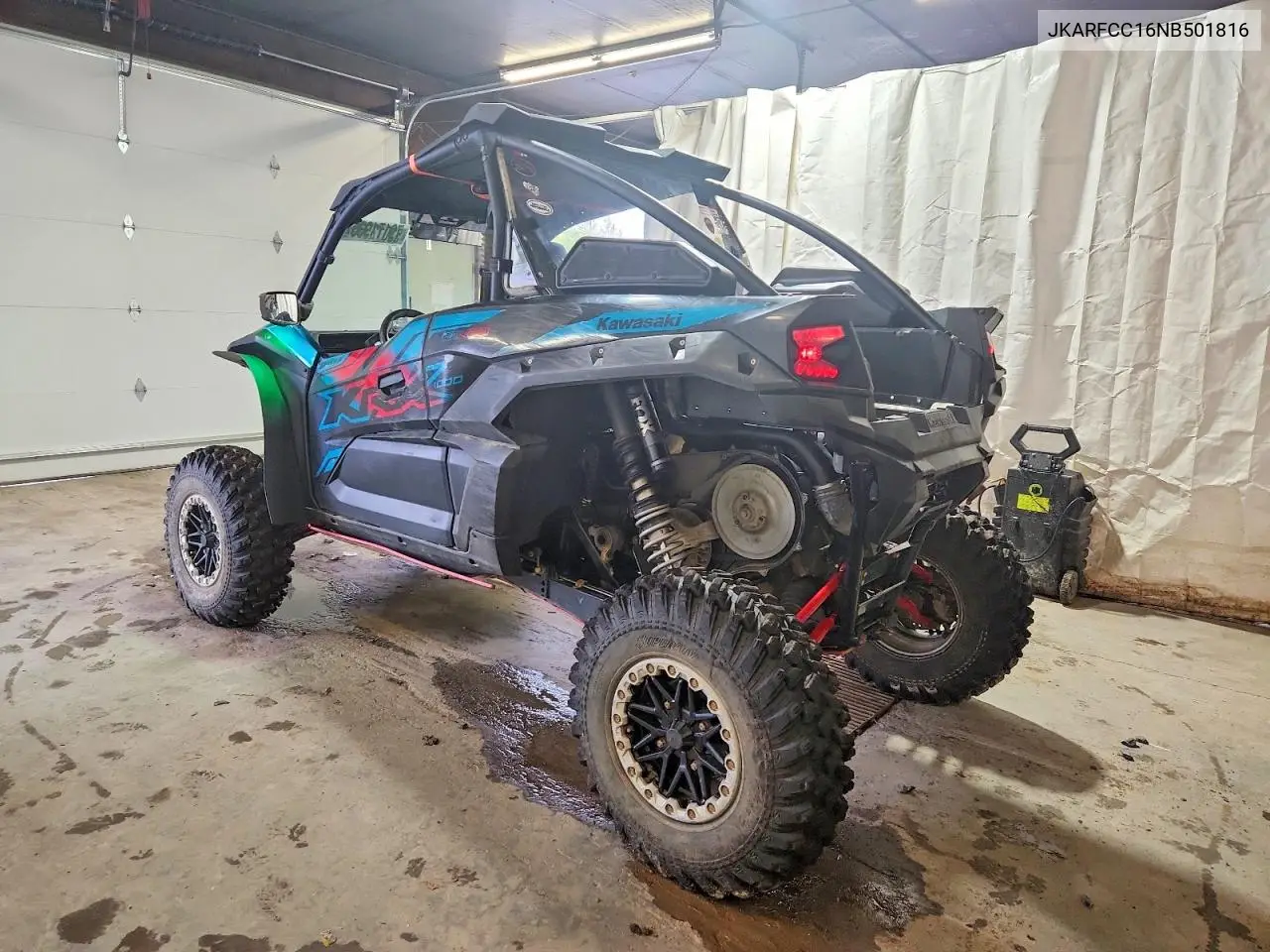 2022 Kawasaki Teryx Utility Vehicle VIN: JKARFCC16NB501816 Lot: 53012566