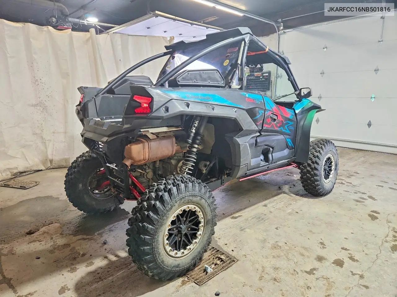 2022 Kawasaki Teryx Utility Vehicle VIN: JKARFCC16NB501816 Lot: 53012566