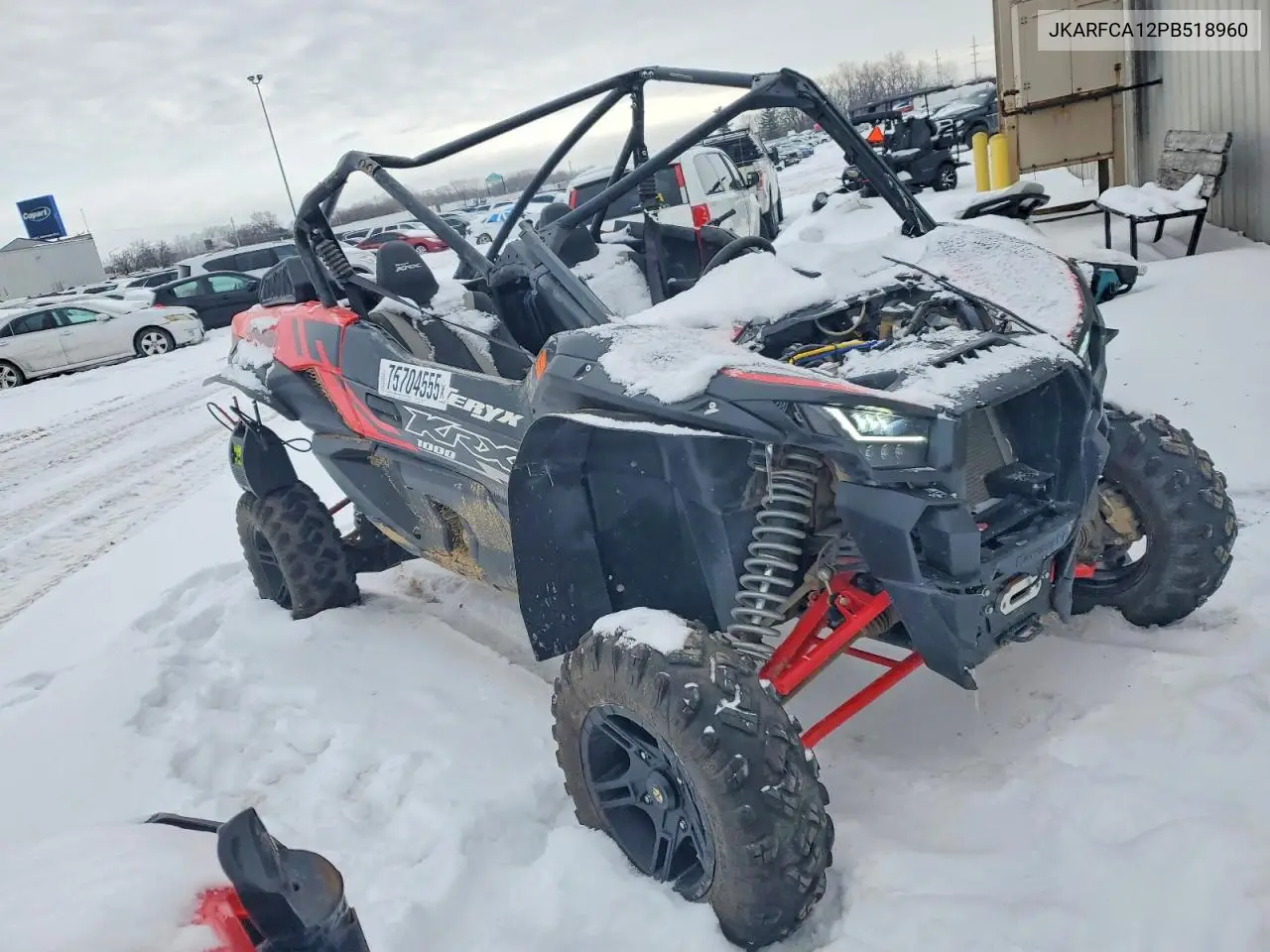 2023 Kawasaki Teryx Krx 1000 Utility Vehicle VIN: JKARFCA12PB518960 Lot: 75704555