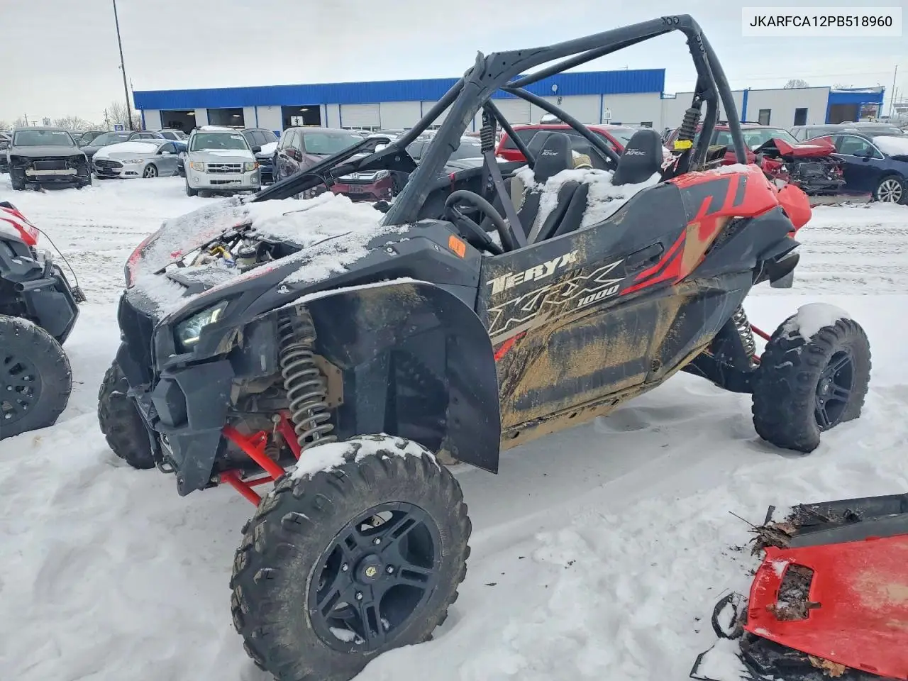 2023 Kawasaki Teryx Krx 1000 Utility Vehicle VIN: JKARFCA12PB518960 Lot: 75704555