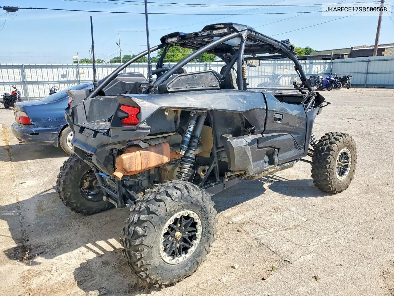2025 Kawasaki Teryx Utility Vehicle VIN: JKARFCE17SB500568 Lot: 57400566