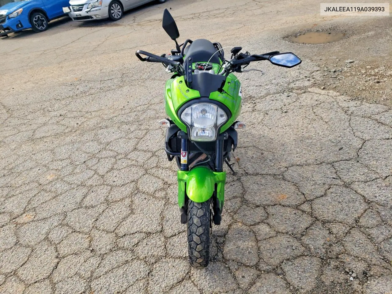 2009 Kawasaki Le650 A VIN: JKALEEA119A039393 Lot: 78682475