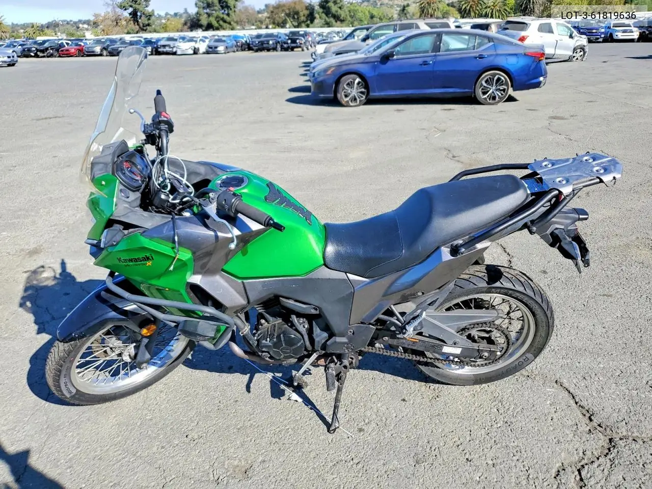 2017 Kawasaki Versys VIN: LOT-3-61819636 Lot: 61819636