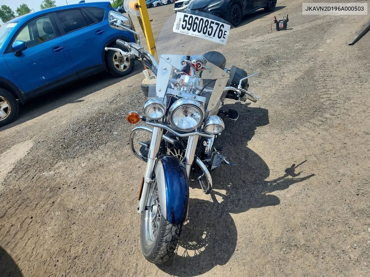 2006 Kawasaki Vn900 D VIN: JKAVN2D196A000503 Lot: 59608576