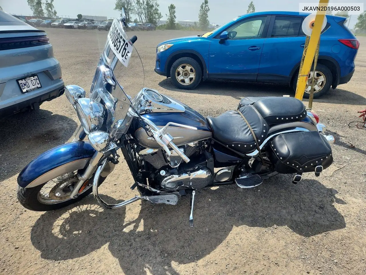 2006 Kawasaki Vn900 D VIN: JKAVN2D196A000503 Lot: 59608576