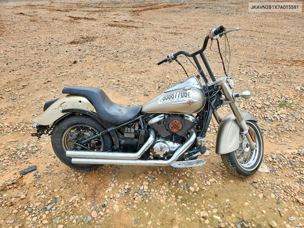 2007 Kawasaki Vn900 B VIN: JKAVN2B1X7A015581 Lot: 60887706