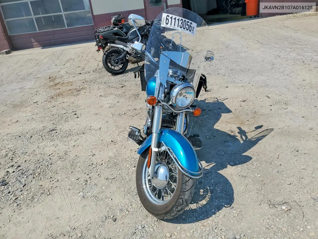 2007 Kawasaki Vn900 B VIN: JKAVN2B107A016125 Lot: 61113056