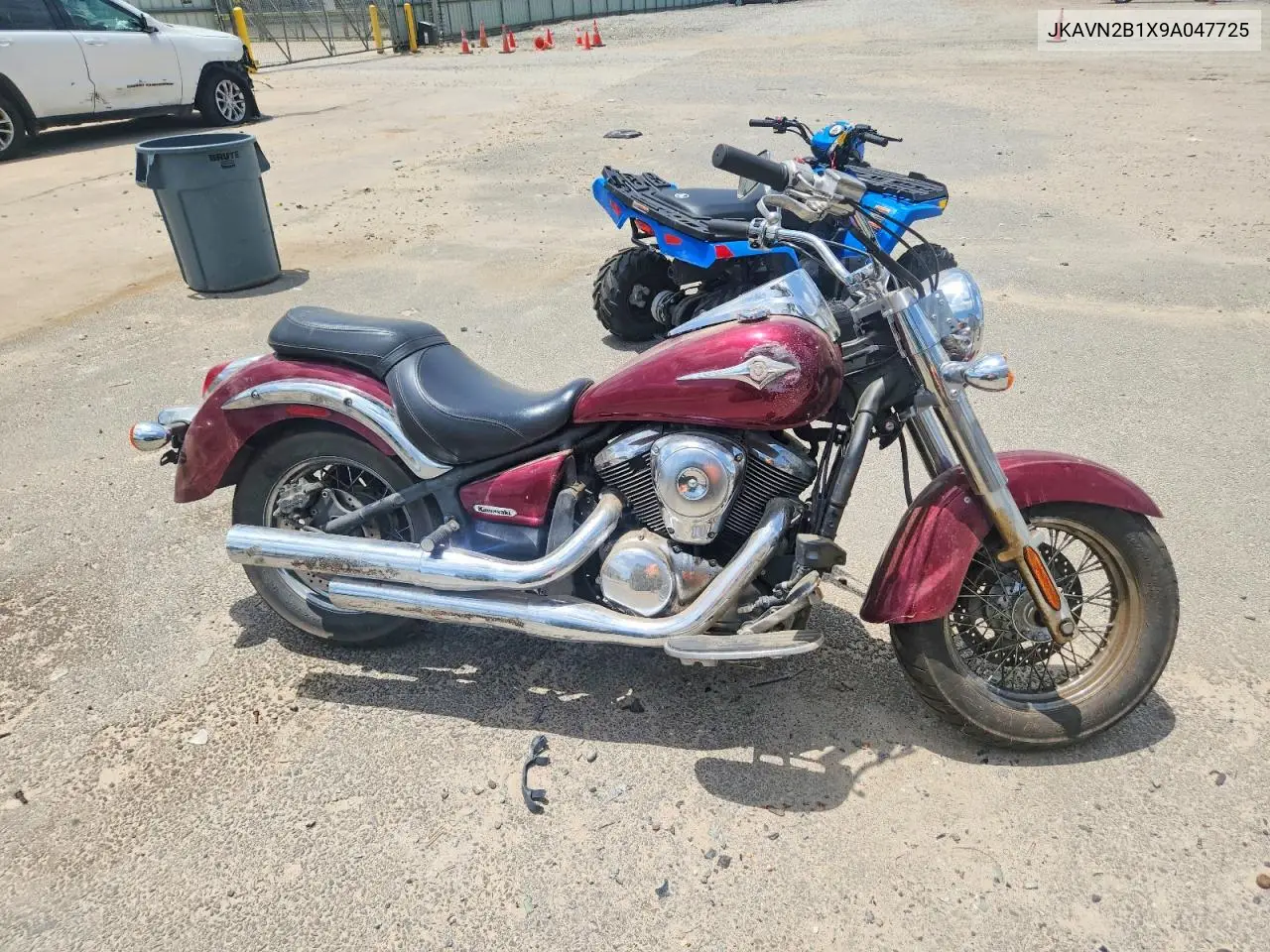 2009 Kawasaki Vn900 B VIN: JKAVN2B1X9A047725 Lot: 58326586