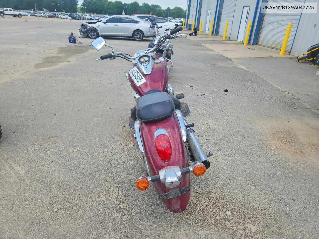 2009 Kawasaki Vn900 B VIN: JKAVN2B1X9A047725 Lot: 58326586