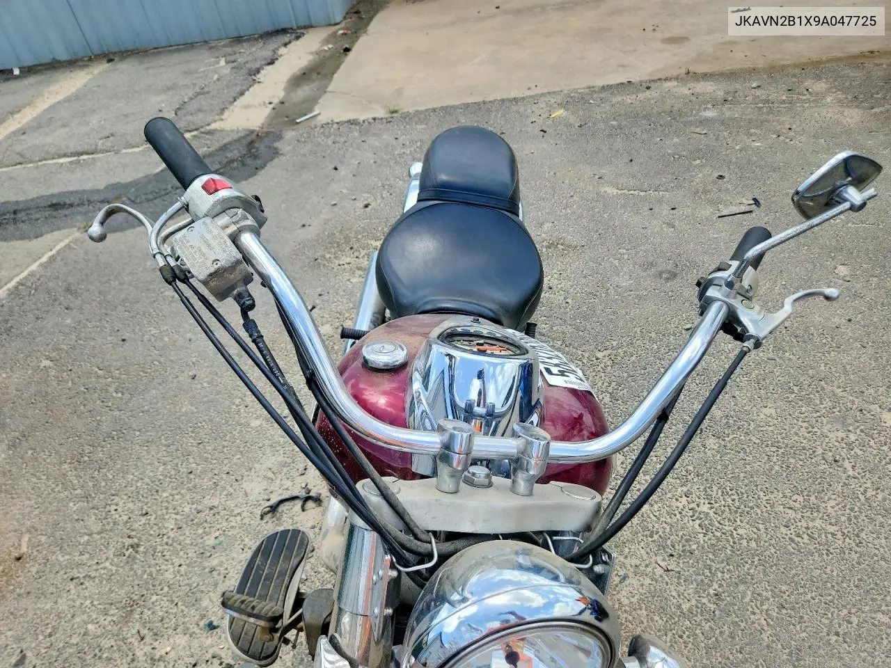 2009 Kawasaki Vn900 B VIN: JKAVN2B1X9A047725 Lot: 58326586