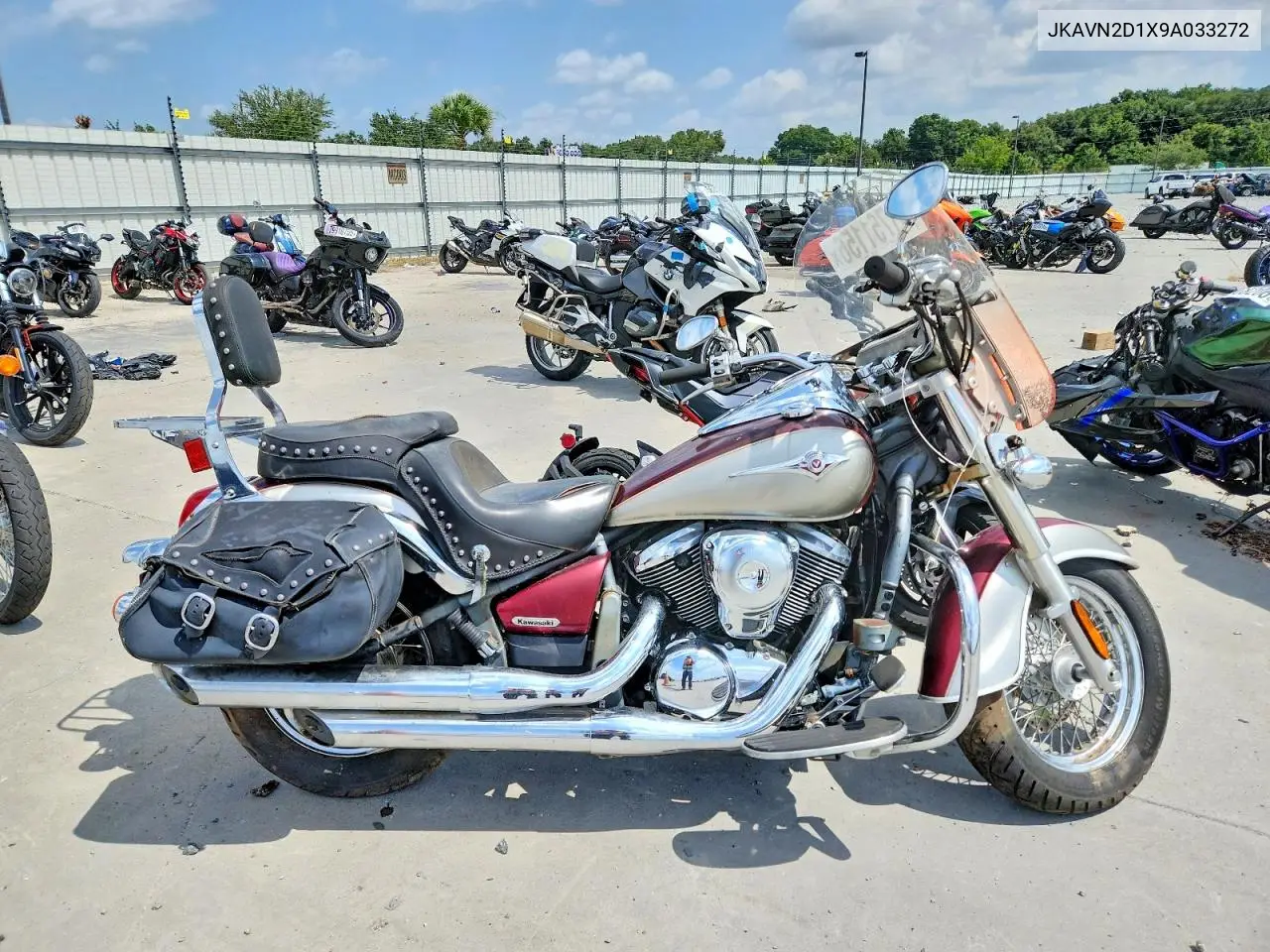 2009 Kawasaki Vn900 D VIN: JKAVN2D1X9A033272 Lot: 61751156