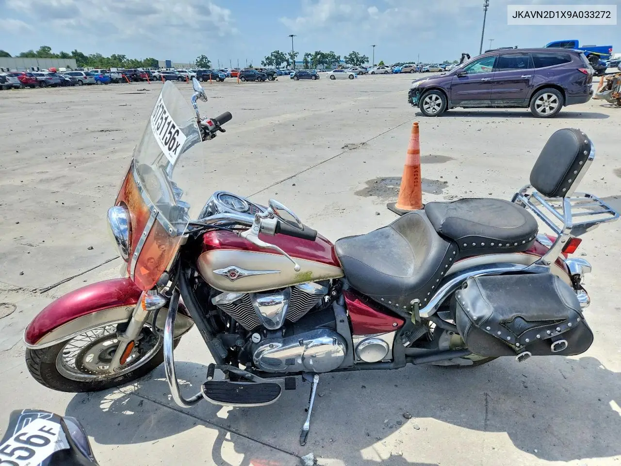 2009 Kawasaki Vn900 D VIN: JKAVN2D1X9A033272 Lot: 61751156