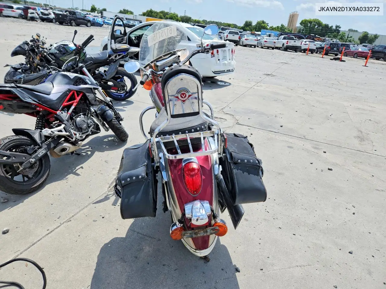 2009 Kawasaki Vn900 D VIN: JKAVN2D1X9A033272 Lot: 61751156