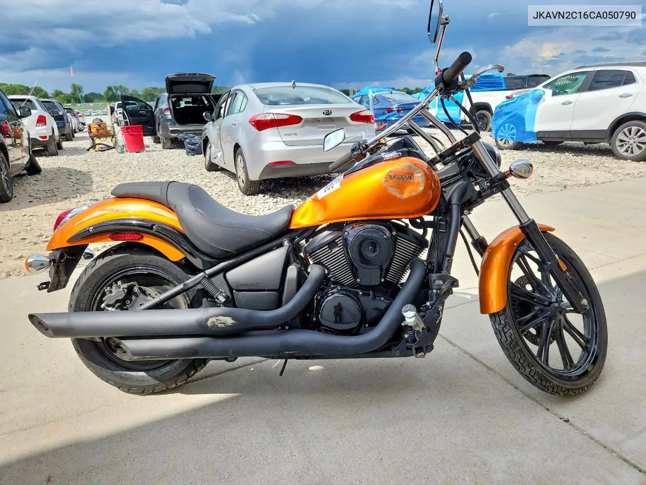 2012 Kawasaki Vn900 C VIN: JKAVN2C16CA050790 Lot: 57580426