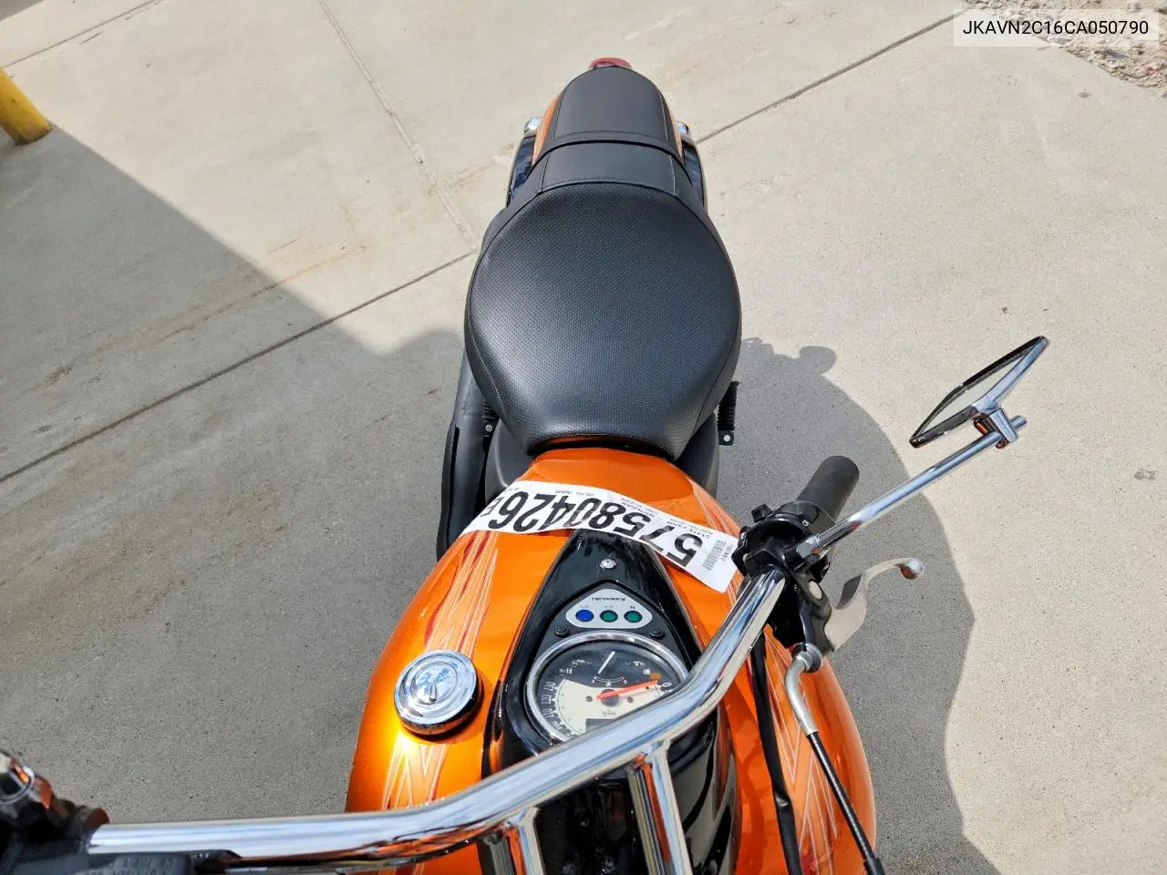 2012 Kawasaki Vn900 C VIN: JKAVN2C16CA050790 Lot: 57580426