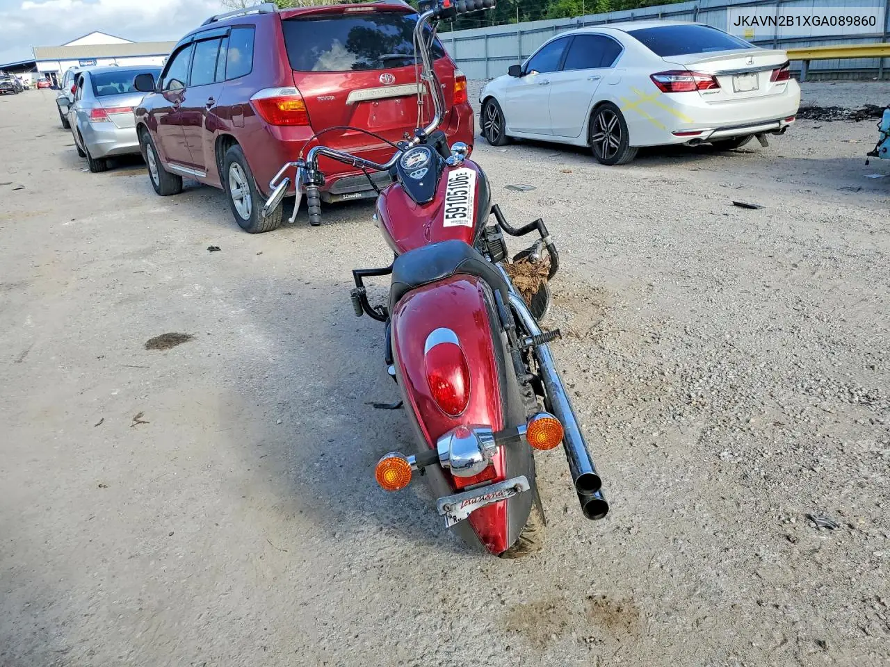 2016 Kawasaki Vn900 B VIN: JKAVN2B1XGA089860 Lot: 59105106