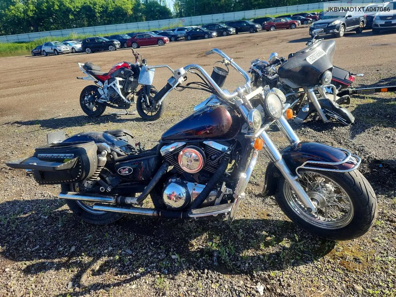 1996 Kawasaki Vn1500 D VIN: JKBVNAD1XTA047086 Lot: 55968896