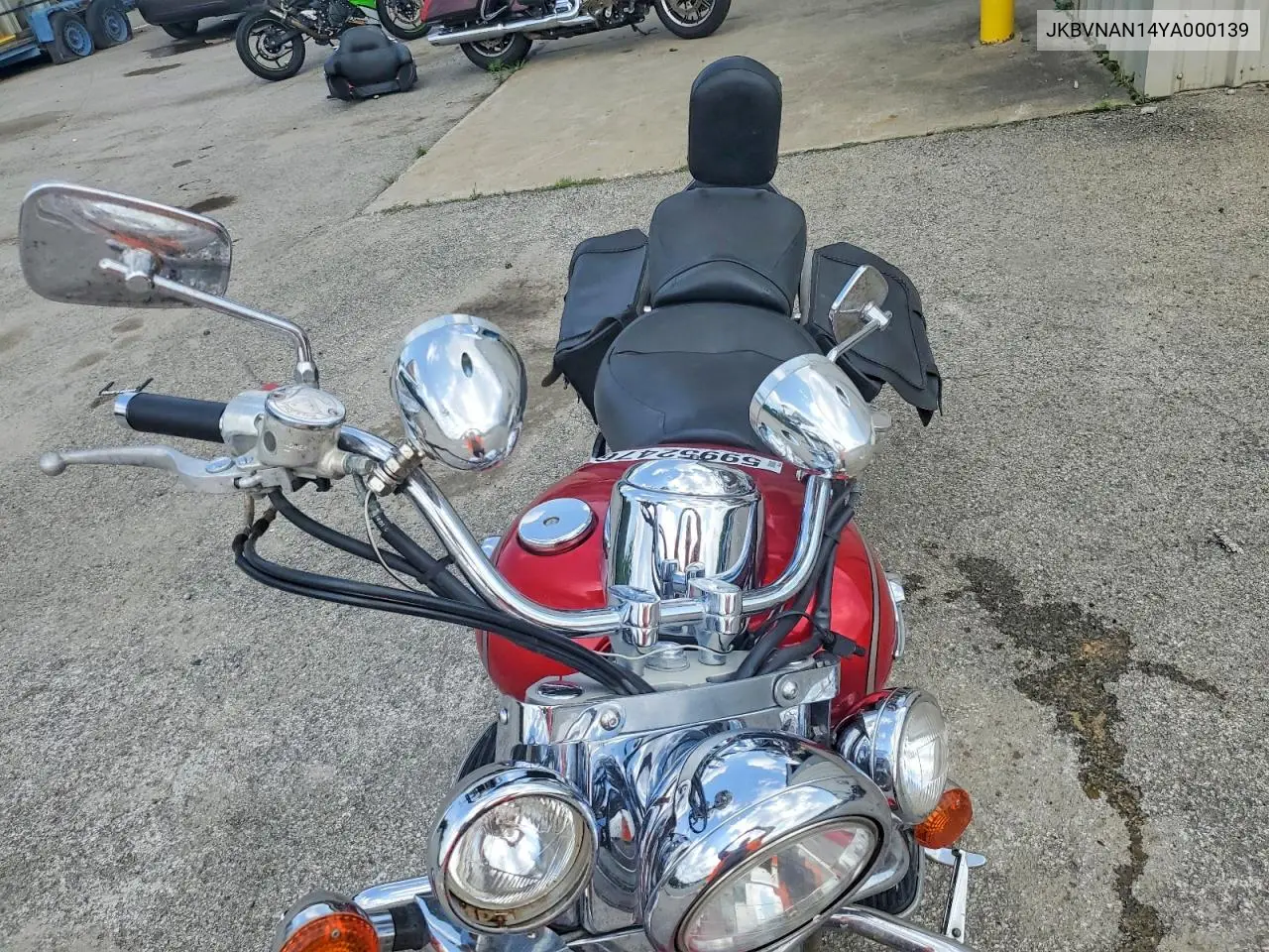 2000 Kawasaki Vn1500 N1 VIN: JKBVNAN14YA000139 Lot: 59952476