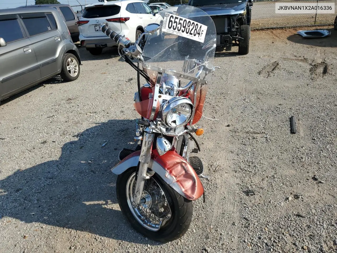 2002 Kawasaki Vn1500 N1 VIN: JKBVNAN1X2A016336 Lot: 58326805