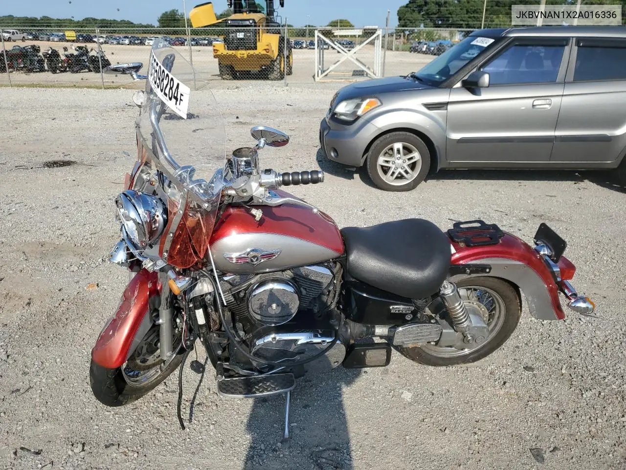 2002 Kawasaki Vn1500 N1 VIN: JKBVNAN1X2A016336 Lot: 58326805