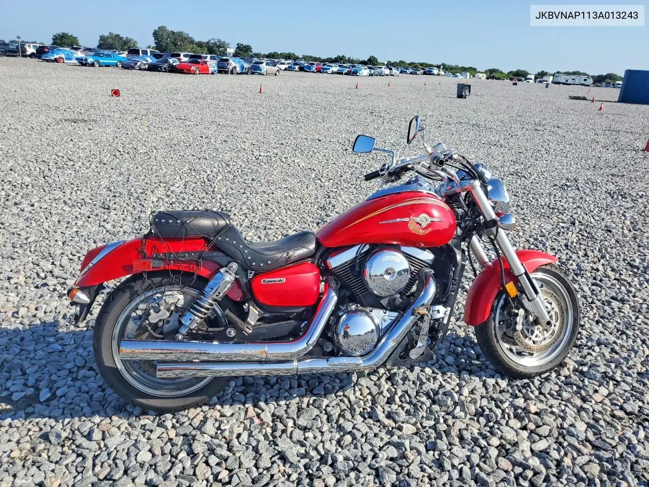 2003 Kawasaki Vn1500 P1 VIN: JKBVNAP113A013243 Lot: 56644726