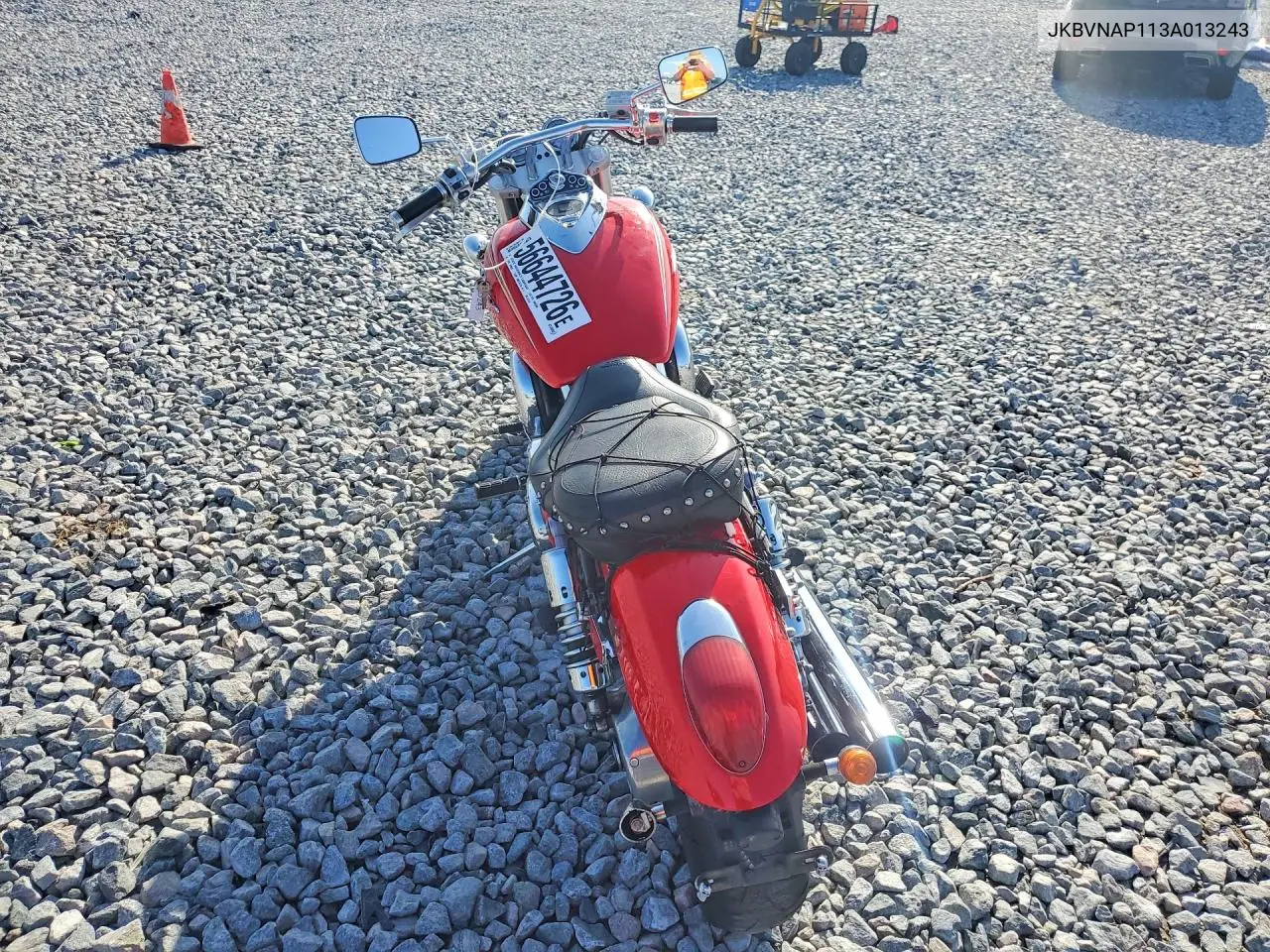 2003 Kawasaki Vn1500 P1 VIN: JKBVNAP113A013243 Lot: 56644726