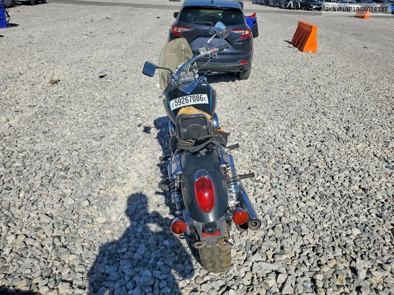 2003 Kawasaki Vn1500 P1 VIN: JKBVNAP153A012337 Lot: 59267086
