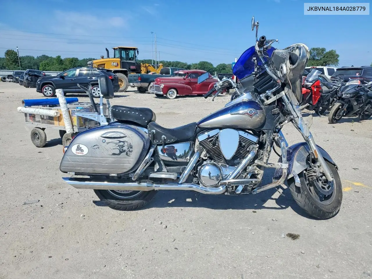 2004 Kawasaki Vn1500 L VIN: JKBVNAL184A028779 Lot: 59623276