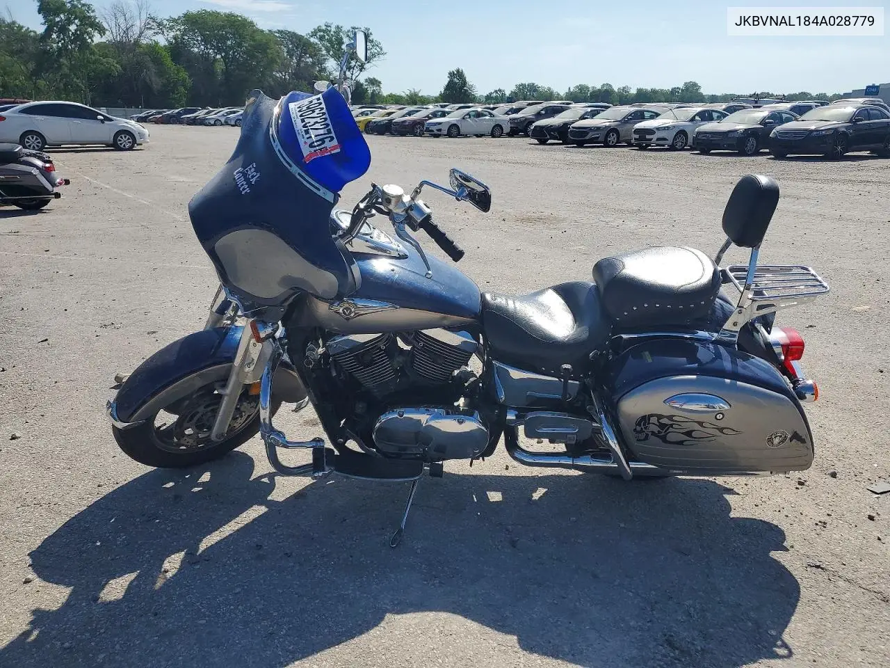 2004 Kawasaki Vn1500 L VIN: JKBVNAL184A028779 Lot: 59623276
