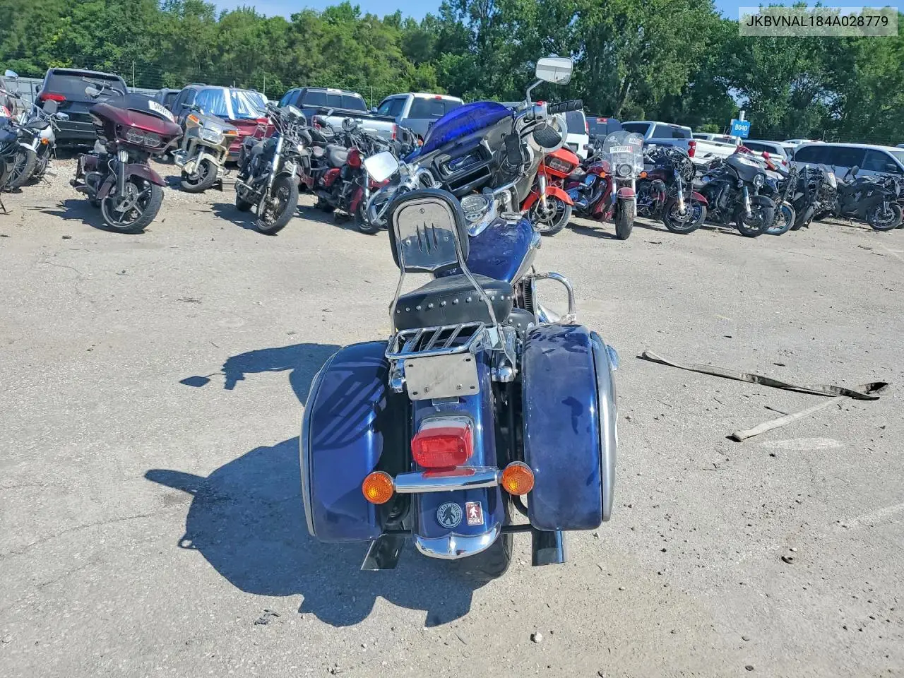 2004 Kawasaki Vn1500 L VIN: JKBVNAL184A028779 Lot: 59623276