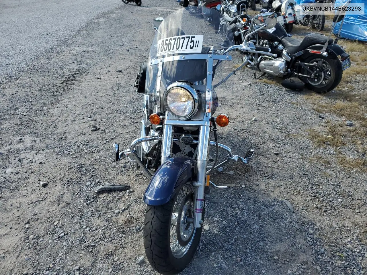 2004 Kawasaki Vn800 B VIN: JKBVNCB144B523293 Lot: 85670775