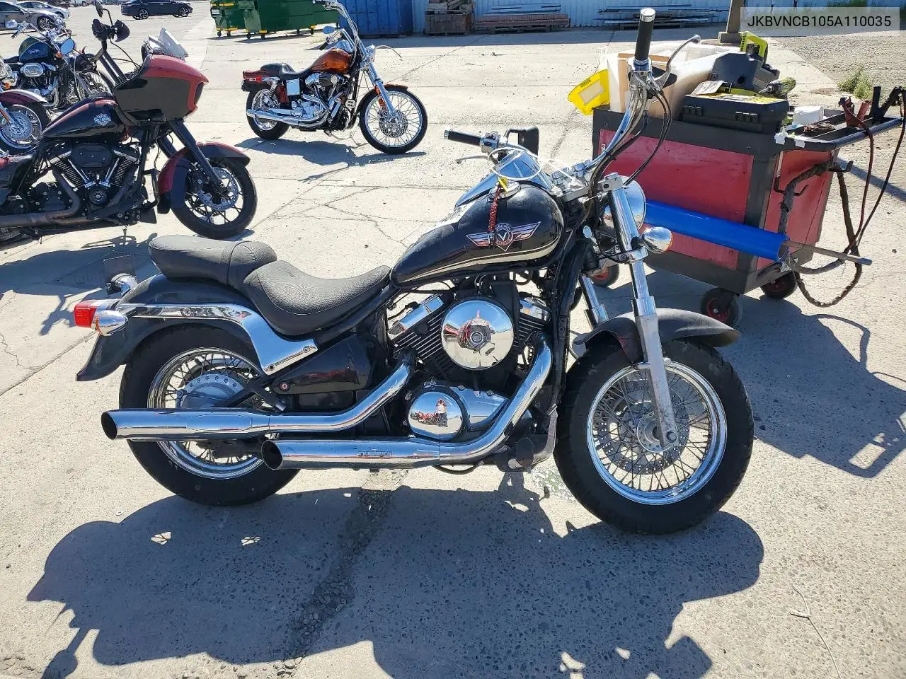 2005 Kawasaki Vn800 B VIN: JKBVNCB105A110035 Lot: 59719406