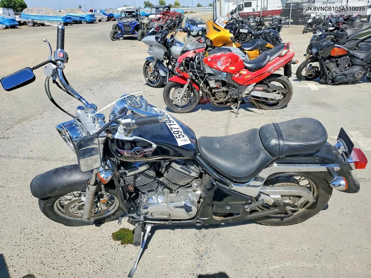 2005 Kawasaki Vn800 B VIN: JKBVNCB105A110035 Lot: 59719406
