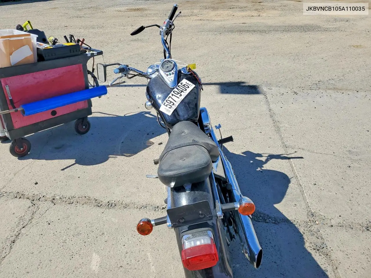 2005 Kawasaki Vn800 B VIN: JKBVNCB105A110035 Lot: 59719406
