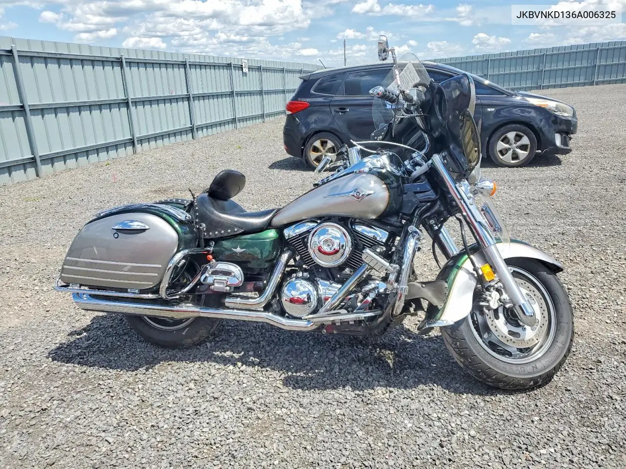 2006 Kawasaki Vn1600 D6F VIN: JKBVNKD136A006325 Lot: 57489616