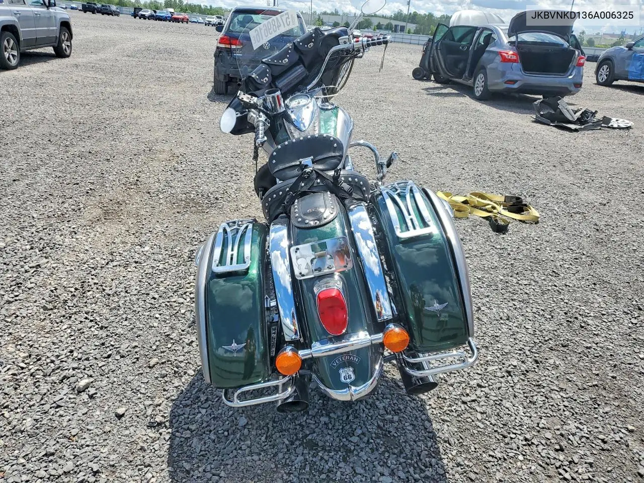 2006 Kawasaki Vn1600 D6F VIN: JKBVNKD136A006325 Lot: 57489616