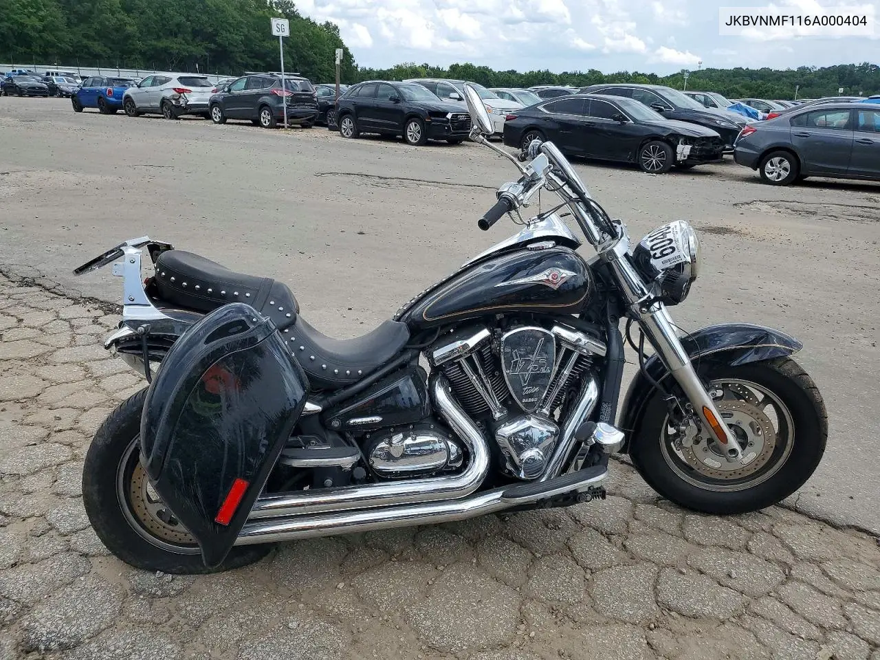 2006 Kawasaki Vn2000 F VIN: JKBVNMF116A000404 Lot: 60409356