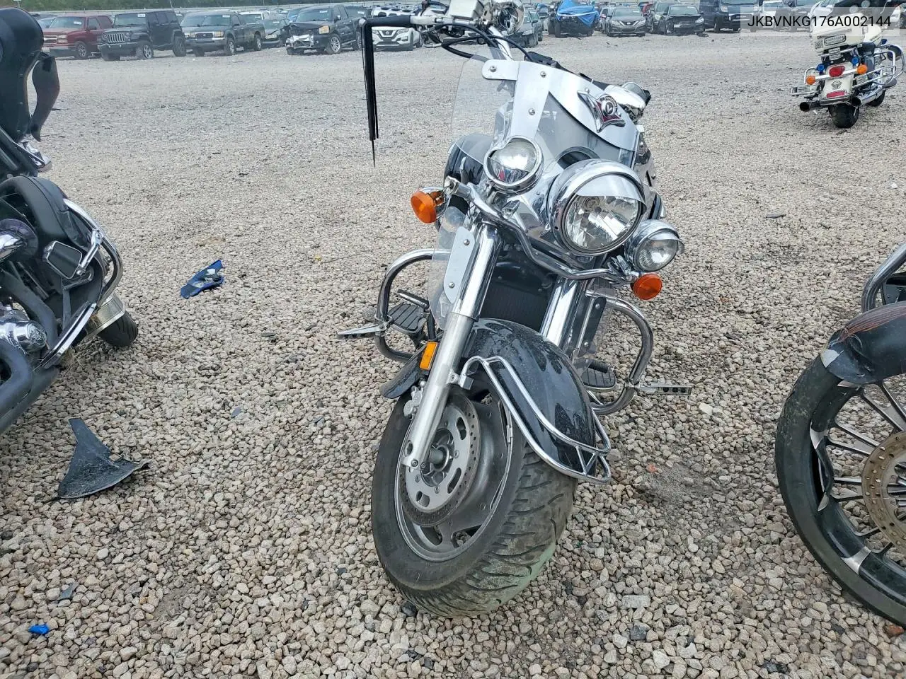 2006 Kawasaki Vn1600 G VIN: JKBVNKG176A002144 Lot: 60833006
