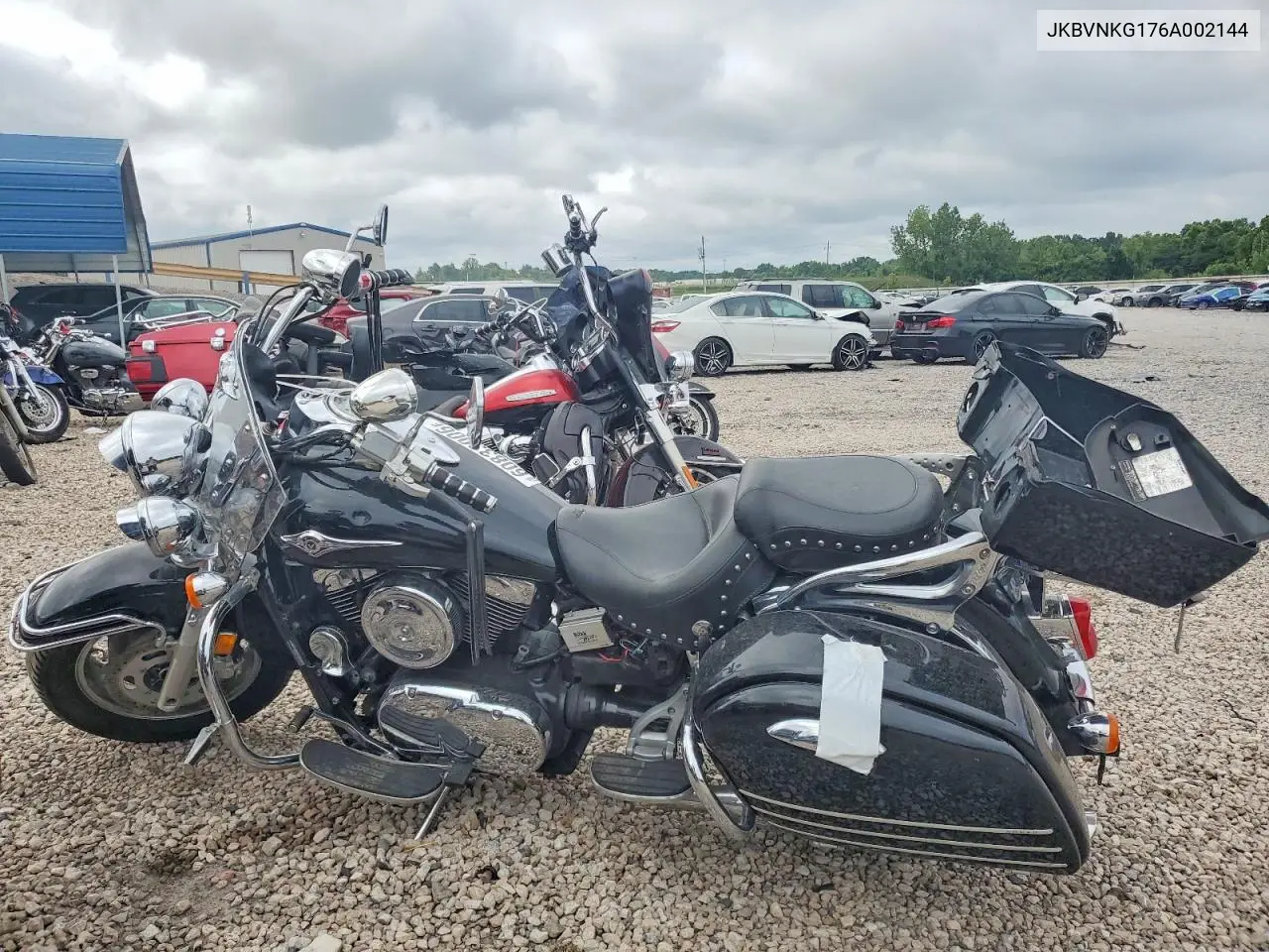2006 Kawasaki Vn1600 G VIN: JKBVNKG176A002144 Lot: 60833006