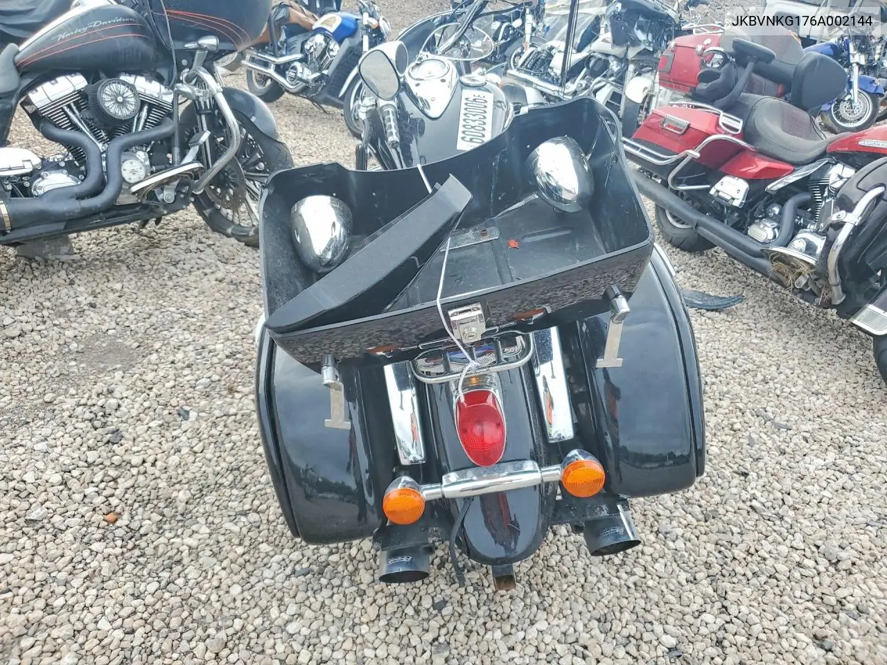 2006 Kawasaki Vn1600 G VIN: JKBVNKG176A002144 Lot: 60833006