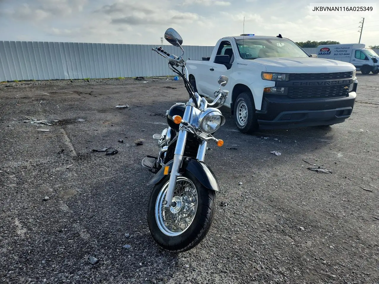 2006 Kawasaki Vn1500 N1 VIN: JKBVNAN116A025349 Lot: 62115226